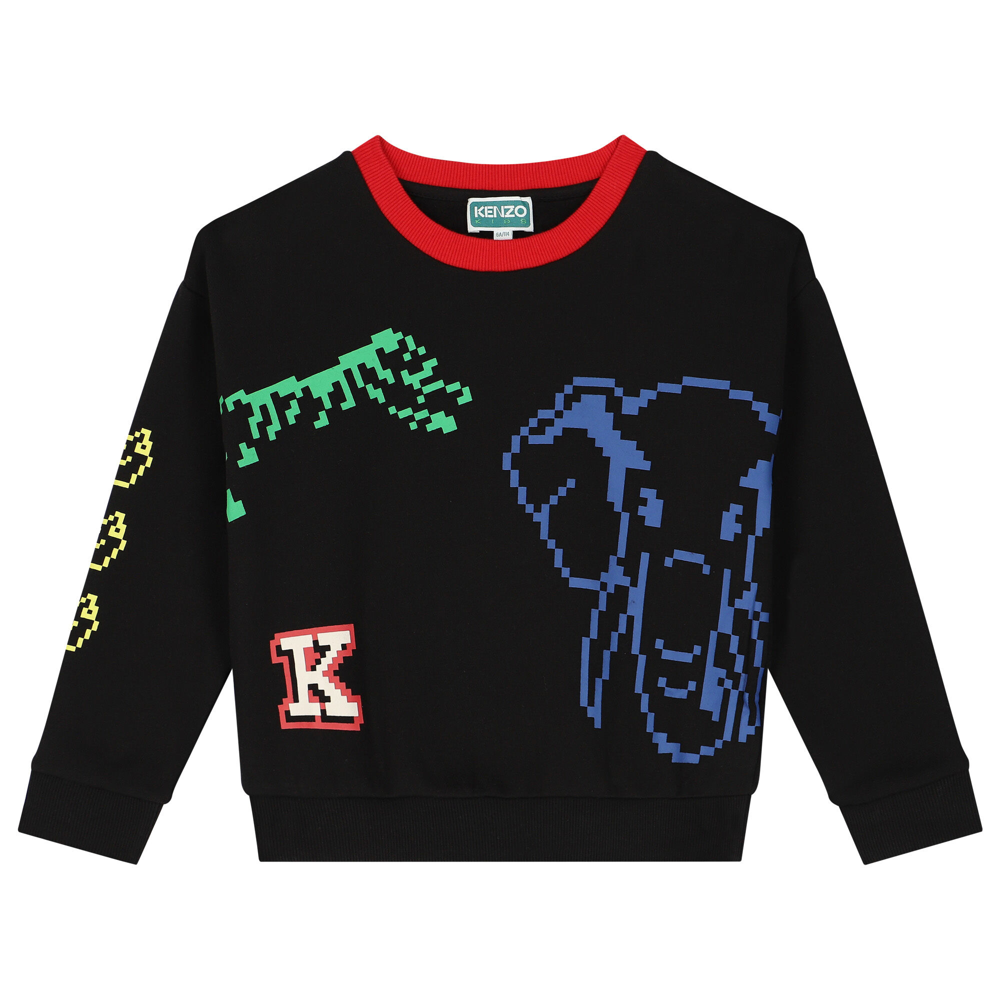 Kenzo black store jumper junior